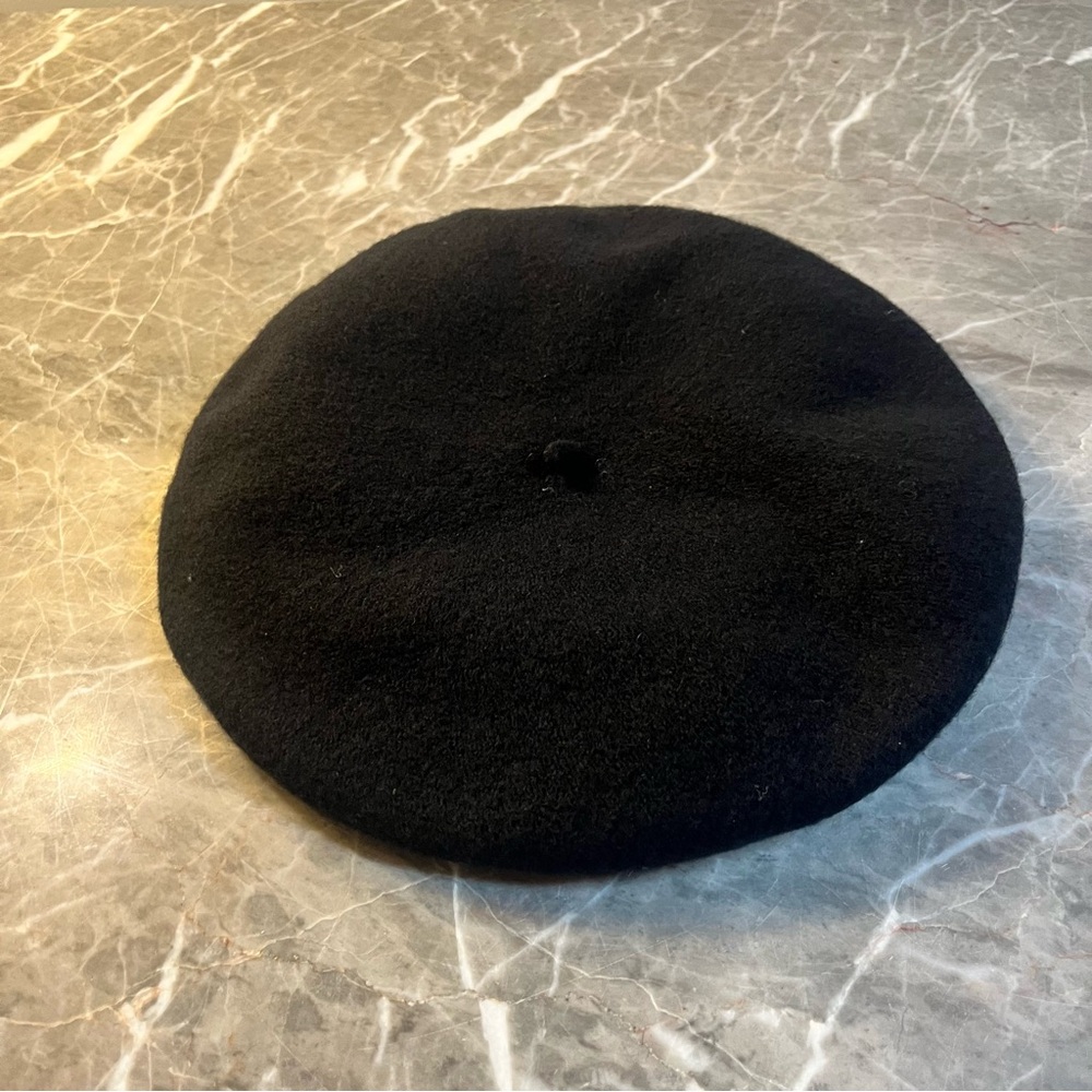 Vintage 100% Wool Beret Beatnik